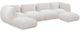 TOV Furniture Arezza 6-Piece Stone White Modular Sectional-0