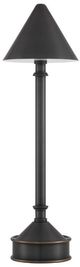Currey & Company Traipse Bronze Cordless Table Lamp-0