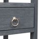 Liberty Furniture Midnight Wire Brushed Denim Accent Bookcase-3