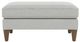 Flexsteel® Digby Silver Glacier Cocktail Ottoman-1