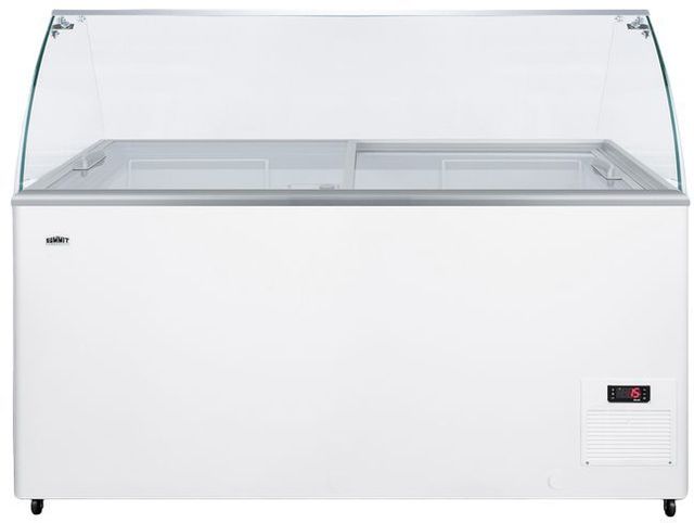 Summit® Commercial® 53" 14.1 Cu. Ft. White Chest Freezer-0