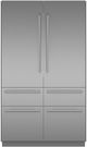 Thermador® Freedom® 48' in. 26.7 Cu. Ft. Stainless Steel Built In French Door Refrigerator-0