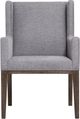 Bernhardt Linea Cerused Gray/Cerused Charcoal Arm Chair-2