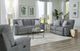 iAmerica Childers Stonewash Manual Reclining Sofa-1