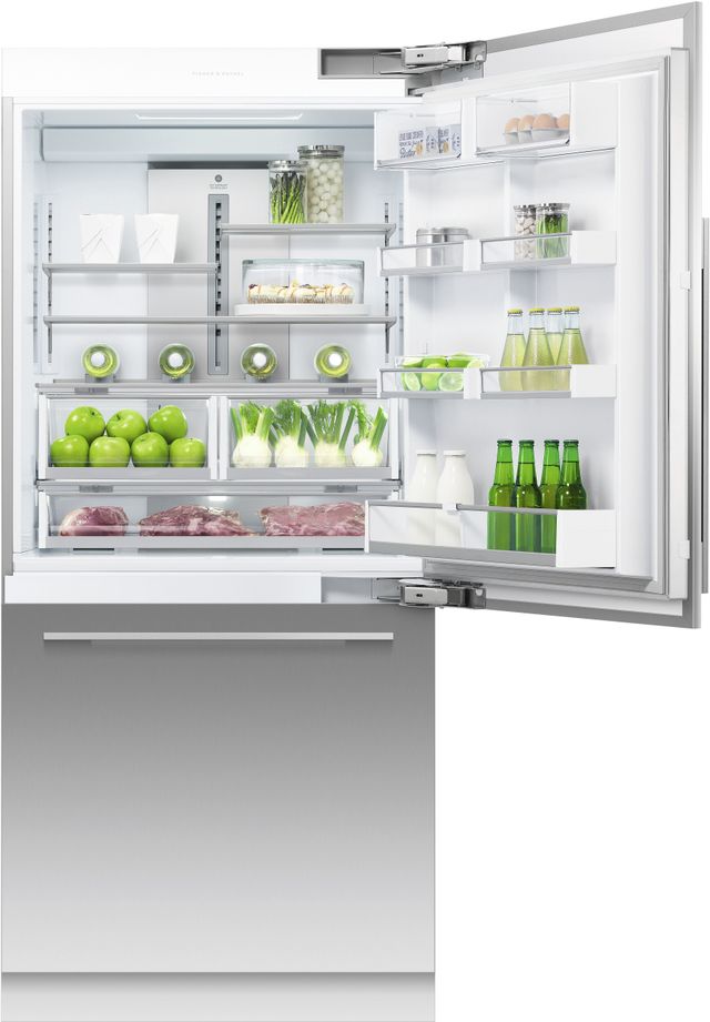 Fisher & Paykel Series 7 36 in. 16.8 Cu. Ft. Panel Ready Bottom Freezer Refrigerator-1