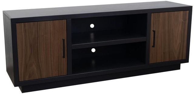 Legends Home Aria Black/Brown 66" TV Console-0