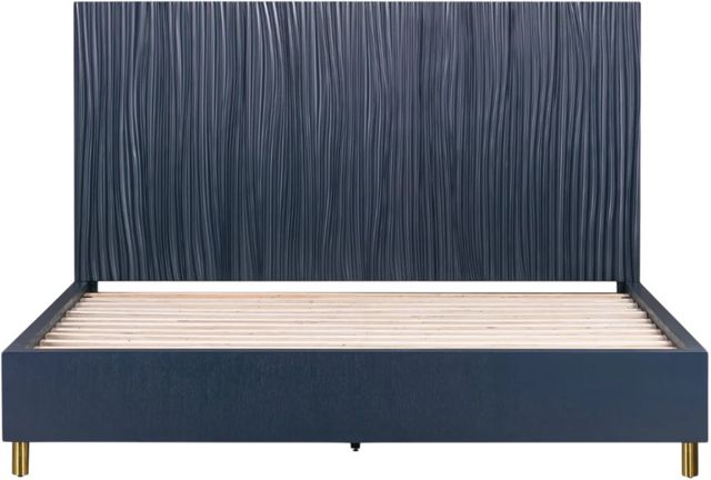 Modus Furniture Argento Navy Blue Full Panel Bed-3