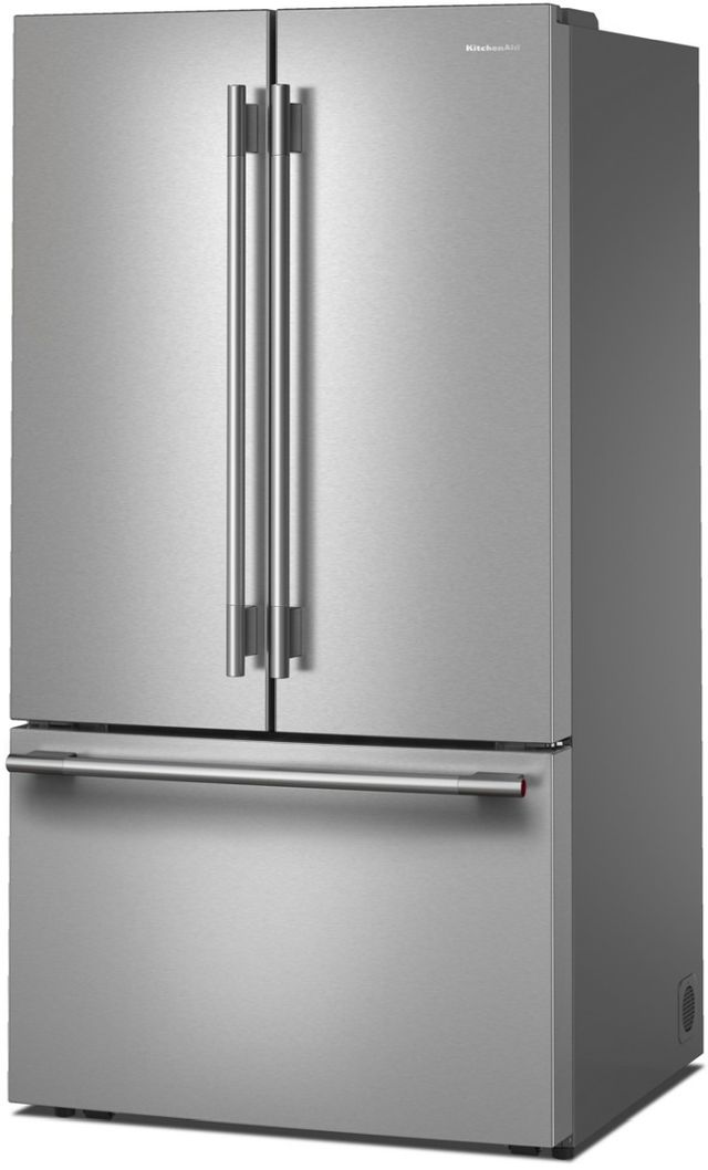 KitchenAid® 36" 31 Cu. Ft PrintShield® Stainless Steel French Door Refrigerator with Internal Water Dispenser-3