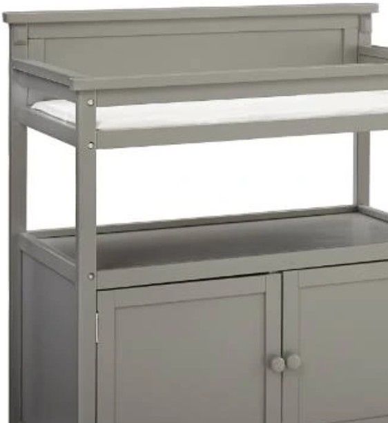 Westwood Design Emery Gray Changer with Door and Pad-1