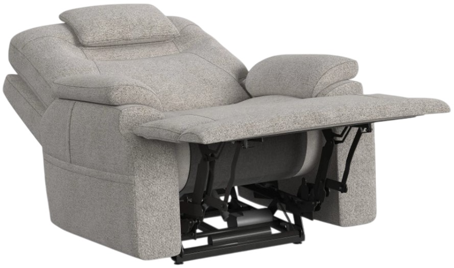 Flexsteel® Zecliner M2 Dove Power Sleep Recliner with Power