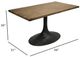 Nest Home Collections Megan Antique Natural Dining Table with Iron Base-2