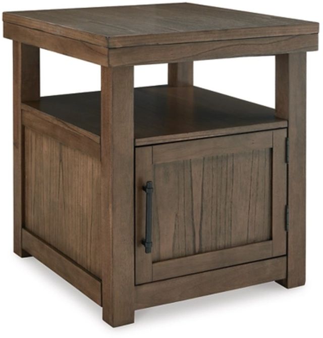 Signature Design by Ashley® Boardernest Brown End Table-0
