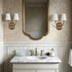 Renwil® Maddie Dark Antique Brushed Brass Wall Sconce-1