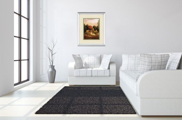 Classy Art Summer’s Passage II by Udell Mirrored Frame Wall Art-3