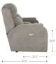La-Z-Boy® Dorian Sand Power Reclining Loveseat with Console-5