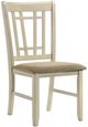 Intercon Mission Casuals French Oak/Rustic White Lattice Chair-0