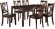 Crown Mark Eloise 7-Piece Brown Dining Table Set-0