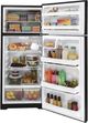 Hotpoint® 28" 17.5 Cu. Ft. Black Top Freezer Right Swing Refrigerator-2