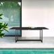 Armen Living Cayman Black Outdoor Patio Dining Table-4