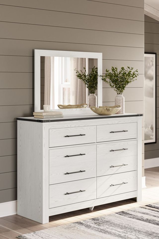 Signature Design by Ashley® Schoenberg White Bedroom Mirror-2