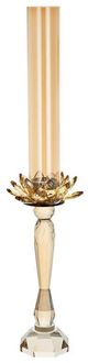 A & B Home Clear 26" Candle Holder-0