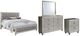 Global Furniture USA Riley 4-Piece Silver King Panel Bedroom Set-0
