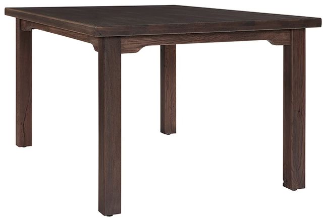 Artisan & Post by Vaughan-Bassett Dovetail Aged Gray 60'' Friendship Dining Table-0
