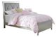 Signature Design by Ashley® Olivet 4-Piece Silver Twin Panel Bed Set-1