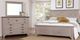Vaughan-Bassett Bungalow 3-Piece Dover Gray Queen Bedroom Set-0