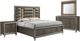 Elements International Twenty Nine 4-Piece Copper King Storage Panel Bedroom Set-0