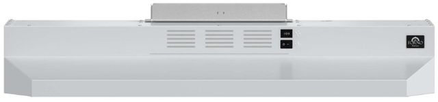 FORNO® Espresso Cappa 30" White Under Cabinet Range Hood-0