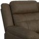 Elements International Epic Chestnut Manual Rocker Recliner-5
