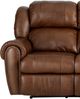 HomeStretch Laredo Cognac Leather Power Reclining Sofa-2
