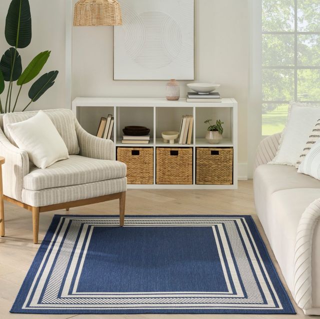 Nourison Home™ Horizon Navy 5'x7' Style 1 Area Rug-1