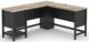 Sauder® Cottage Road® Raven Oak® L-Shaped Desk-0