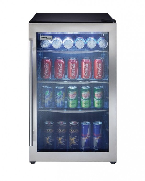 Danby® Designer® 4.3 Cu. Ft. Stainless Steel Beverage Center