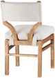 Forty West Ella Brown/Putty Dining Side Chair-3