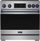 Thor Kitchen® Gordon Ramsay Collection 36" Stainless Steel Pro Style Induction Range with Tilt Panel Touch Control and Blue Trim-0
