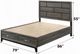 ACME Furniture Valdemar Weathered Gray Eastern King Storage Panel Bed-2