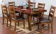 Sunny Designs™ Tuscany Vintage Mocha Ladderback Chair-1