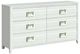 Elements International Tobias White Dresser-0