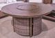Signature Design by Ashley® Monterey Point Dark Brown Rattan/Wooden Outdoor Fire Pit Table-1
