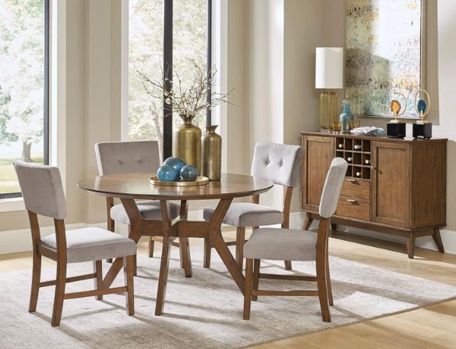 Round Wood Dining Table