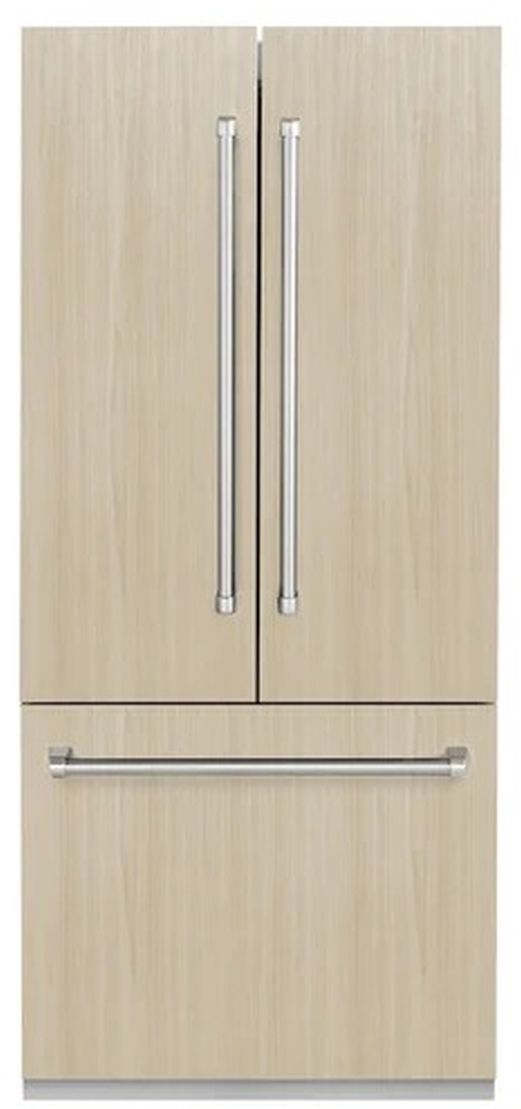 ZLINE 36" 19.6 Cu. Ft. Panel Ready Built In French Door Refrigerator-3
