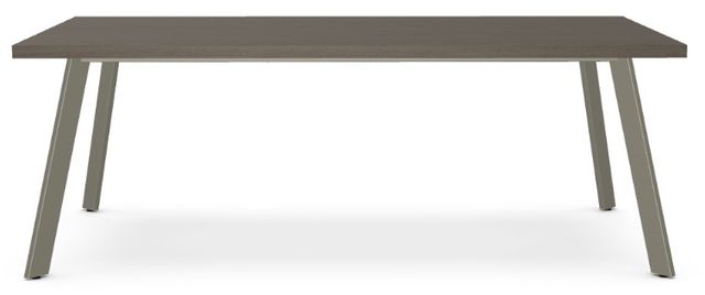 Amisco Customizable Lidya White Oak Veneer 84" Dining Table-1