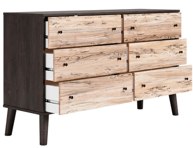 Signature Design by Ashley® Piperton Brown/Charcoal Dresser-1