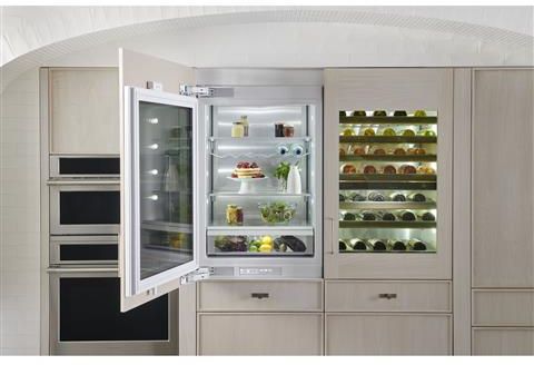 Monogram® 30 in. 14.6 Cu. Ft. Integrated Glass-Door Counter