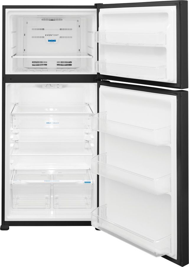 Frigidaire® 30" 20 Cu. Ft. Black Garage Ready Top Freezer Refrigerator-1