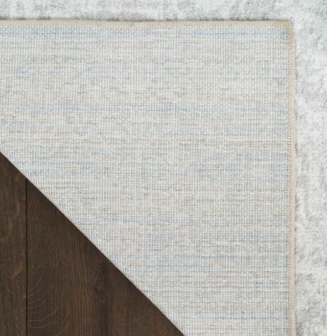 Nourison Home™ Astra Machine Washable Gray 5'x7' Style 1 Area Rug-2