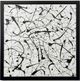 Stylecraft Splatter Black/White Wall Art-0